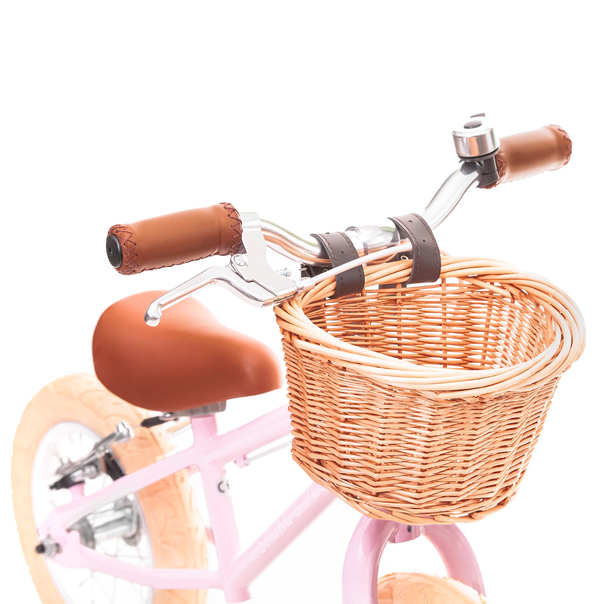 Push bike store with basket