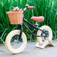 Kids Childrens Push Bike Kick Bike Balance Bike Stand side view lifestyle